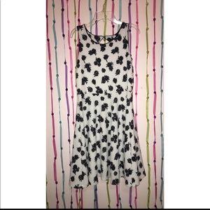 Flower printed dress (size L)